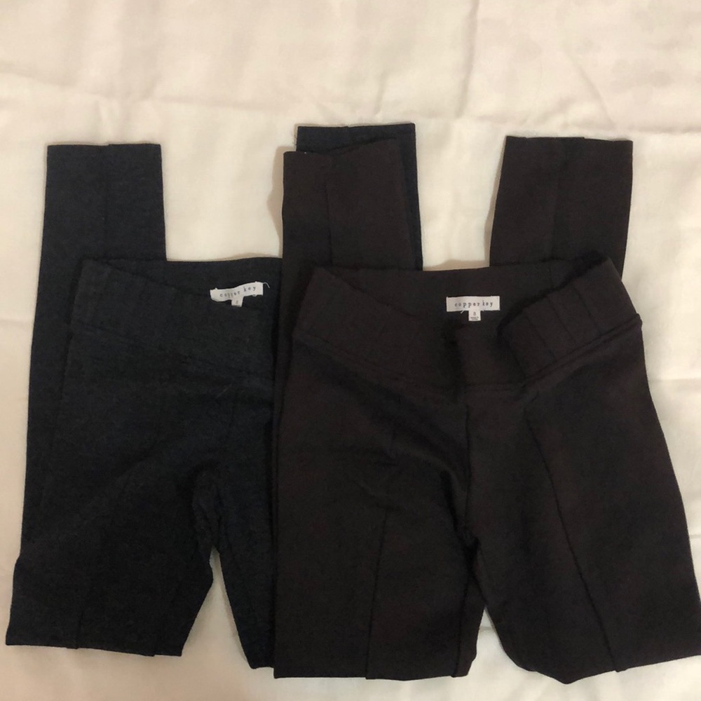 Two pairs of Copper Key girls pants.